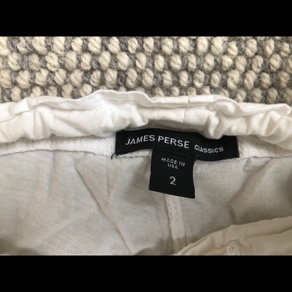 James Perse white cotton lounge pant size 2 - Picture 6 of 7